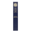 King's Coronation Recycled Leather Bookmarks - Blue