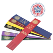 King's Coronation Recycled Leather Bookmarks - range of colours
