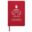 Promotional Christmas Malta A5 Lined Notebook - Festive Design
