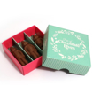 Trio of Chocolate Elves in an Eco Box