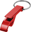 Metal Bottle Opener and Keyholder - Red