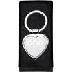 Amore Heart Keyrings - Engraved in Box