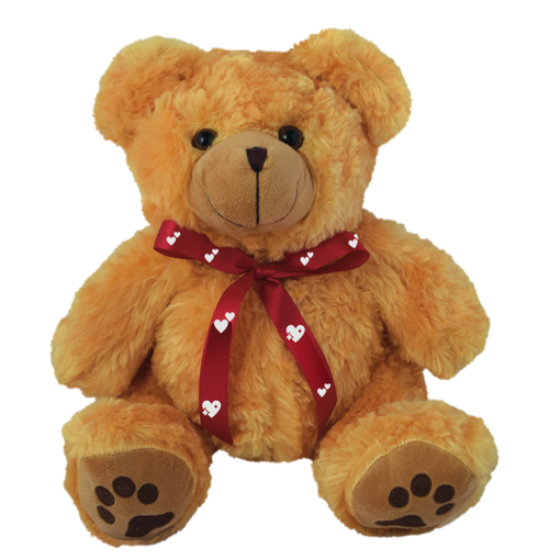 12.5cm Valentines Bear with Bow