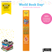 World Book Day Colour Recycled Leather Bookmarks With Your Logo - D