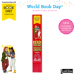 World Book Day Recycled Leather Bookmarks With Your Logo - Red, design A