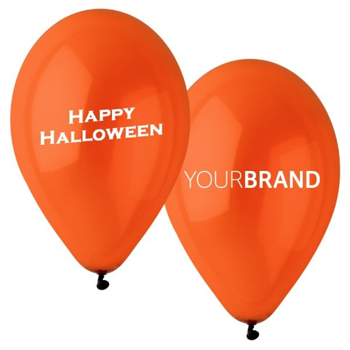 Halloween Printed 12" Latex Balloons