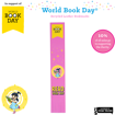 World Book Day Colour Recycled Leather Bookmarks - Undated - Infant Girl (Pink)