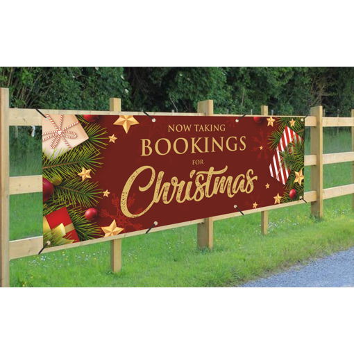 Christmas PVC Banners with Eyelets