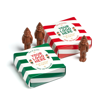 Trio of Chocolate Elves in an Eco Box