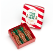 Trio of Chocolate Elves in an Eco Box