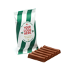 Christmas 6 Baton Bar Milk Chocolate - Kraft Paper Wrapper