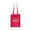 Christmas Cotton Tote Bag - Merry Christmas