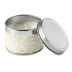 Fragrance Candle Tin - White