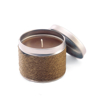 Fragrance Candle Tin - Brown