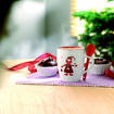 Christmas Santa Claus Mug & Spoon - Lifestyle