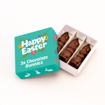 Easter Trio of Chocolate Bunnies with Eco Treat Box