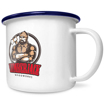 10oz Premium Enamel Mug - White