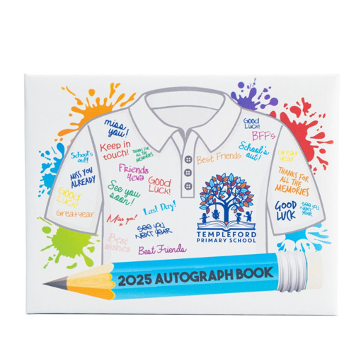 School Shirt Autograph Books