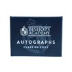 Watermarked School Logo Autograph Year Books - Navy Blue